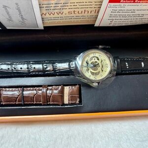 Stuhrling Original Black and Brown Women's Watch